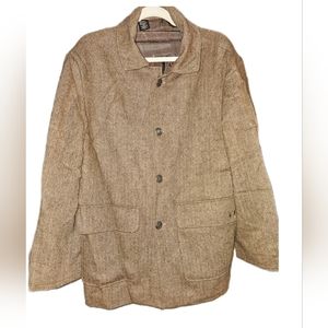 HAUSE OF HOWE WOOL BLAZER Size M Medium Wool Tweed Men's